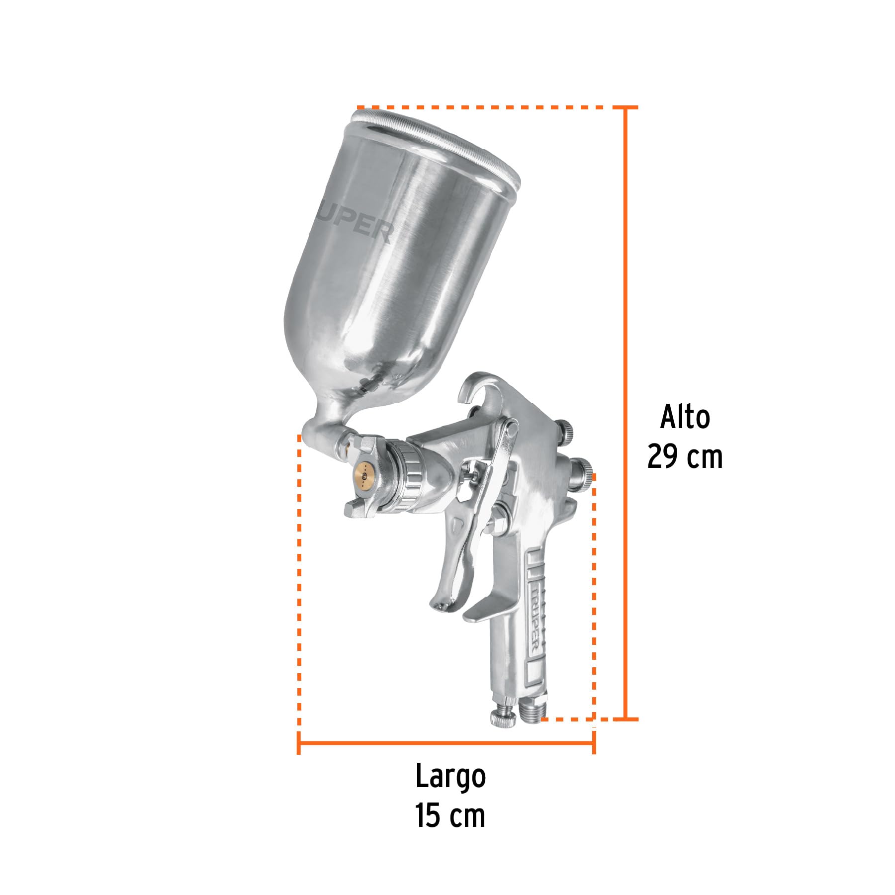 Truper 11095 / PIPI-420 - Multi-Position Cup, Spray Gun - Amazon.com